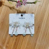 Hairless Hanfu clip - Color-plated double flower pair clip Application Scenario